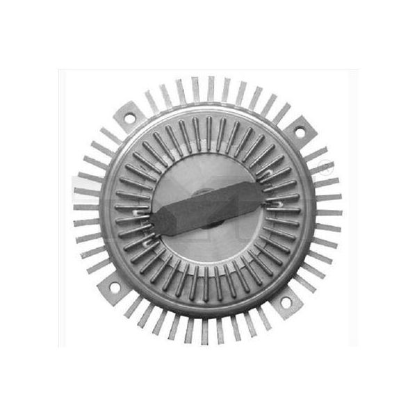 Tyc 802-0058 - Frizione Oe 78121350, Ventola Radiatore Per A6 (4B), A4 (8D), Superb I (3U), Passat (3B)-image