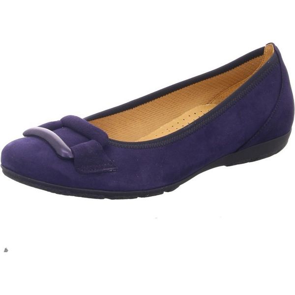 Gabor 54.166 Ballerine - Scarpe Basse Da Donna - Scarpe Slip-On Blu Tempo Libero Nuovo-image