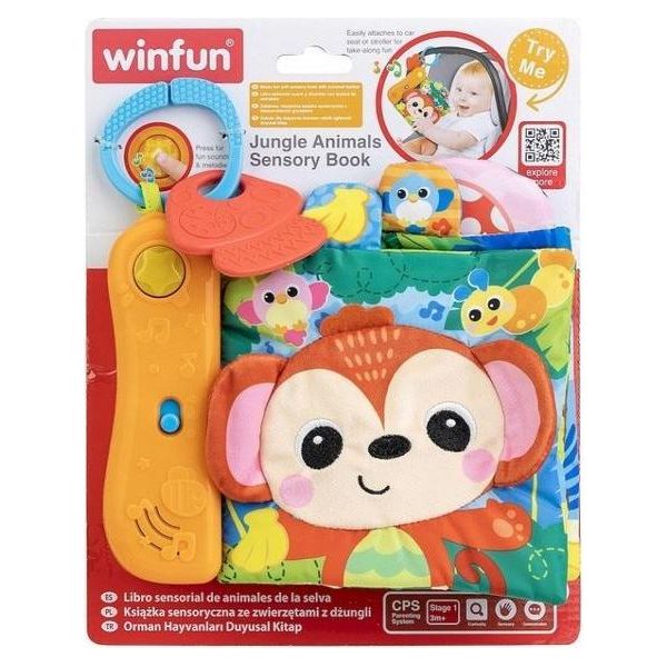 Anek - Smily Play Libro Sensoriale Jungle Smily Play 230102-image
