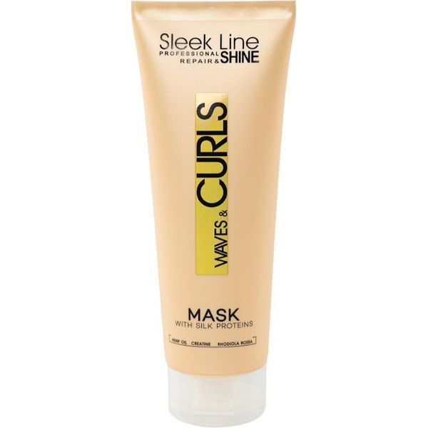 Stapiz Sleek Line Waves&Curls Maschera Per Capelli Ricci E Mossi 250Ml-image