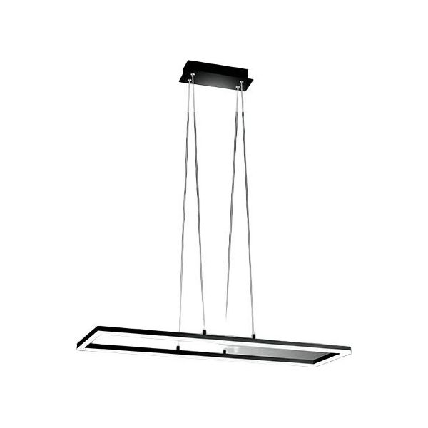 Plafoniera Bard A Sospensione A Led 52W Nero 3394-45-101 Fabas Luce-image