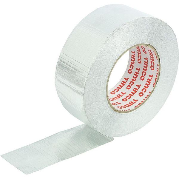 Timco - Nastro In Alluminio Rinforzato (Dimensioni 45 M X 50 Mm - 1 Pezzo)-image
