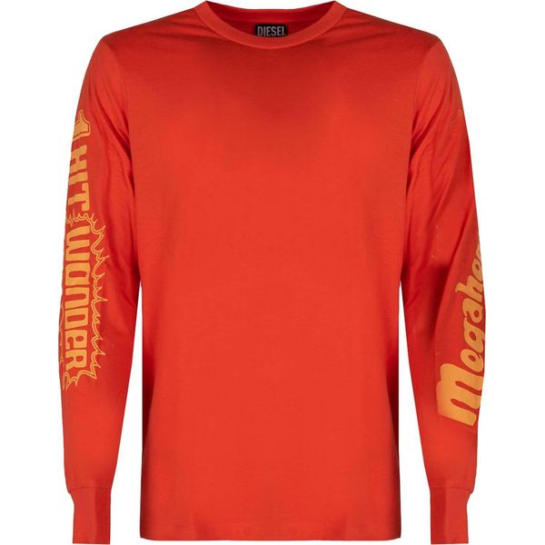 Diesel Manica Lunga "Just"" - A067680GRAM - Arancione- Taglia: M(Eu)"-image