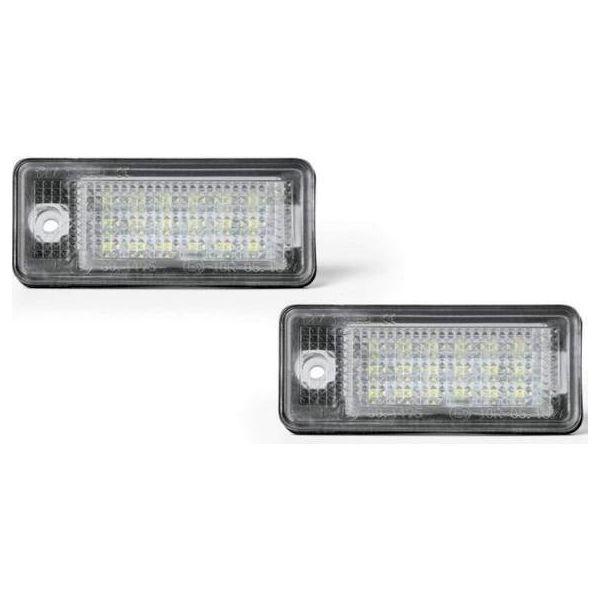 Illuminazione Targa A Led Compatibile Con Q7 A4 B6 B7 8E A6 4F C6 A3 8P-image