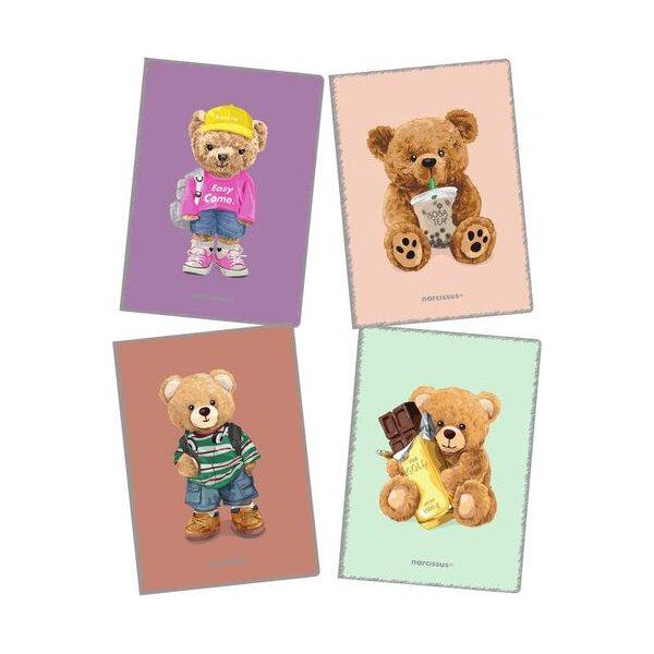 Teddies Quaderno In Pp A4 Con Griglia 60 Fogli 80G-image