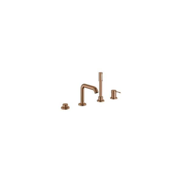 Grohe 4-Loch-Einhand-Wannenkombination Essence Warm Sunset GebüRstet (25251DL1)-image