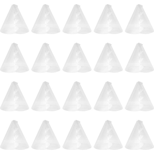 20PCS Cono Piante Copertura Pet Riutilizzabile Campana Piante Protettore Da Animali Gelo Tempo Di Congelamento Per Giardino-image