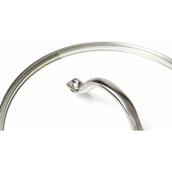 Coperchio Comas Croscat, Coperchio In Vetro, Vetro Borosilicato, Trasparente, 32 Cm, 11955-image