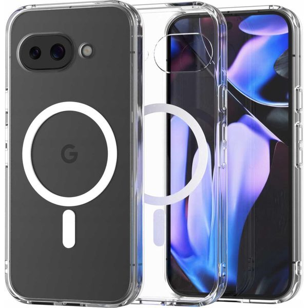 Magsafe Spacecase Custodia Magnetica Mag Trasparente Per Google Pixel 9A Trasparente-image