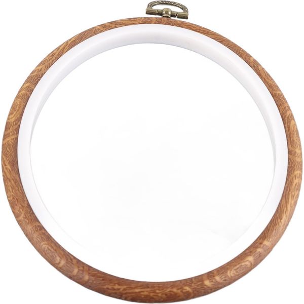 Telaio Da Ricamo In Legno, Cerchio Da Cucito, Per Il Fai Da Te E Il Punto Croce, 15X19Cm (Ovale)-image