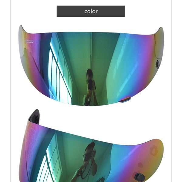 Moto Anti-Uv Anti-Scratch Wind Shield Helmet Lens Visor Sostituzione Per Moto Helmet CS-15 TR-1 FG-15 HS-11 FS-15 FS-11-image