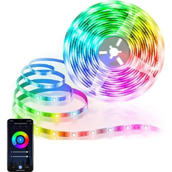 Striscia Led Smart Wifi Rgb, 5M-image