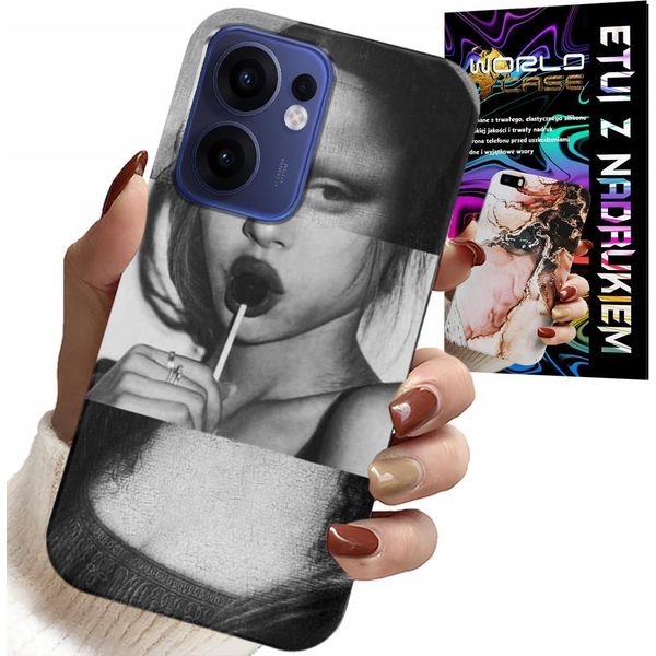 Custodia Per Oppo Find X5 Lite - Monnalisa Con Lollipop Custodia Con Motivi Alla Moda-image