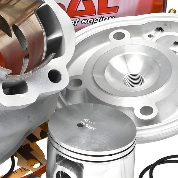 Kit Cilindro Airsal Racing 76,6 Cc 50 Mm Compatibile Con Minarelli Am-image