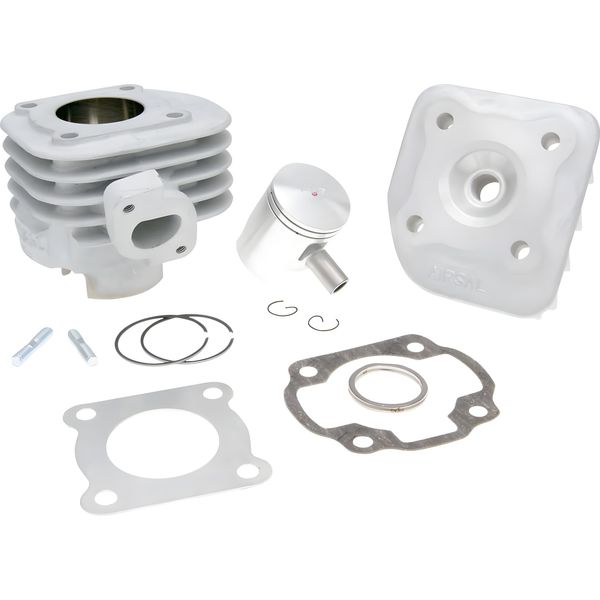 Kit Cilindro Airsal T6-Racing 50Cc Compatibile Con Cpi, Keeway 2004- (Euro 2) (Flangia Diritta)-image