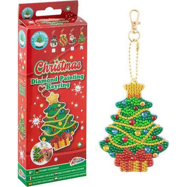 Grafix Ciondolo A Forma Di Quadro Con Diamante Albero Di Natale-image