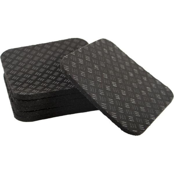 Inf Cuscinetti Antiscivolo Quadrati In Silicone 10X10X0.5Cm (Set Da 6) Per Tapis Roulant-image