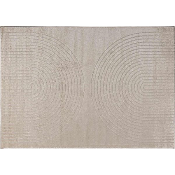 Tappeti Per Zone Giorno Vidaxl Huarte Beige 280 X 200 Cm Poliestere-image