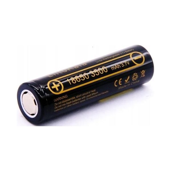 Batteria Ricaricabile Liitokala Lii-35A 18650 3500Mah 3,7V Liion Li-Ion-image