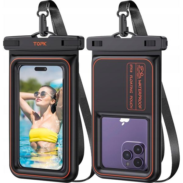 Custodia Impermeabile IPX8 Custodia Impermeabile Per Smartphone Topk-image