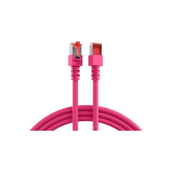 Efb K5519.3 Efb RJ45 Patchkabel S/Ftp, Cat.6, Lszh, 3M, Magenta-image