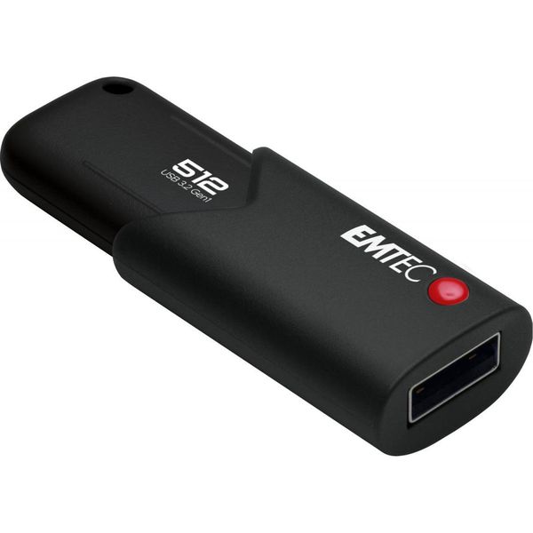 Emtec B120 Click Secure Unità Flash Usb 512 Gb Usb Tipo A 3.2 Gen 2 (3.1 Gen 2) Nero-image