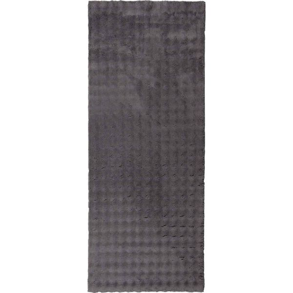 Tappeti Per Zone Specifiche Vidaxl Huarte Antracite 150 X 80 Cm Poliestere-image