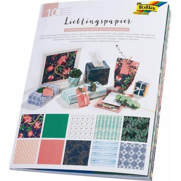 Folia 37001 Carta Preferita Folia "Ganzjahr"", 500 X 700 Mm, 80 G/M2"-image
