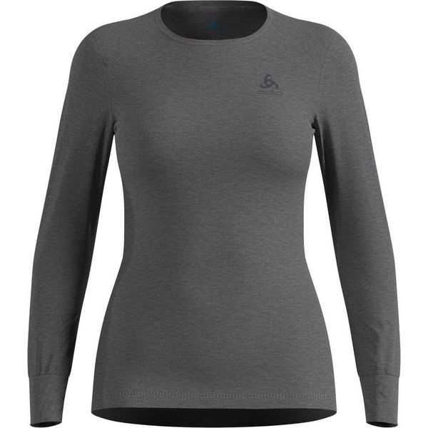 Odlo Bl Top Crew Neck L/S Active Wa 10183 Odlo Steel Grey Melange S-image