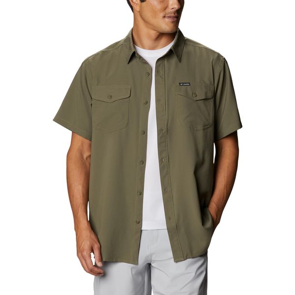Columbia Utilizer™ Ii Solid Short Sleeve Shirt Verde S Uomo Verde S-image