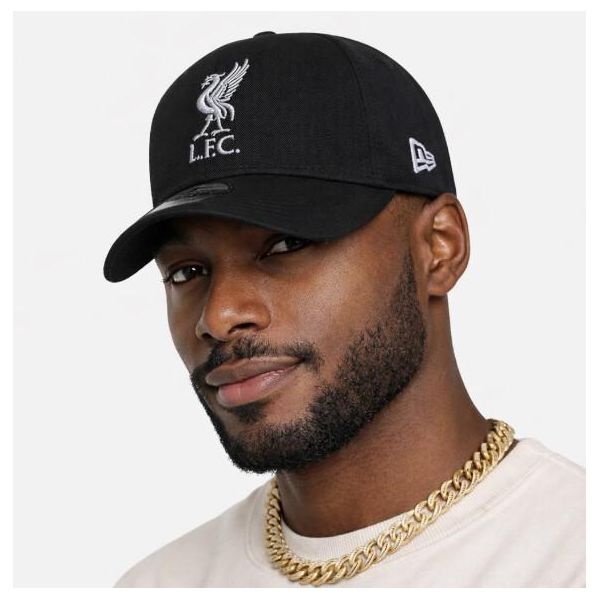Cappellino New Era 9Forty Strapback - Core Fc Liverpool Schwarz-image