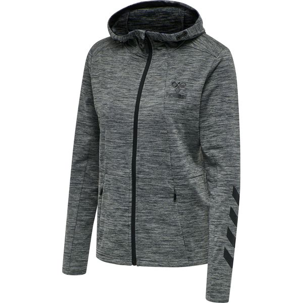 Hummel Hmlselby Giacca Con Cappuccio Donna Grigio Scuro Melange Xs-image
