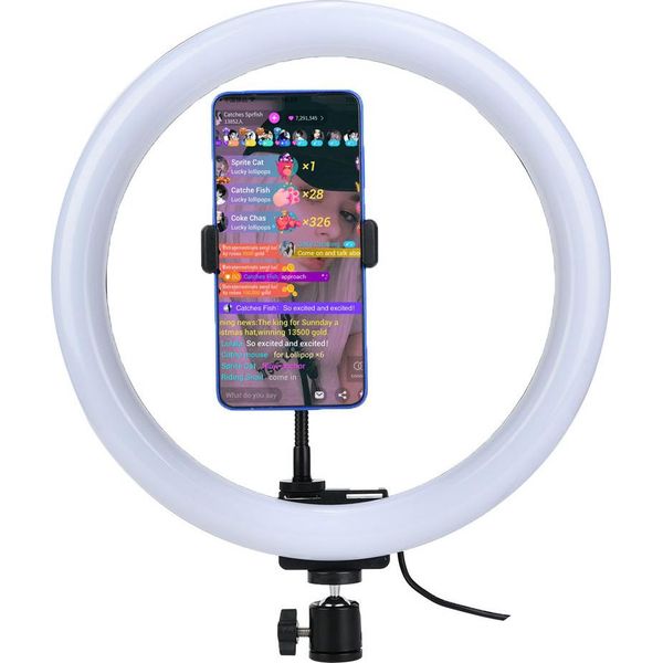 Luce Ad Anello, Lampada Ad Anello, Luce Ad Anello Led, Luce Ad Anello Dimmerabile, Luce Ad Anello Usb-image