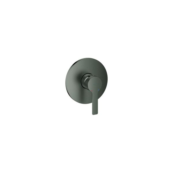 Grohe Fertigmontageset Lineare Up-Brause-Einhebelmischer, Hard Graphite GebüRstet (24063AL1)-image