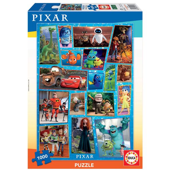 Educa 18497 Puzzle Dei Film Pixar 1000 Pezzi-image