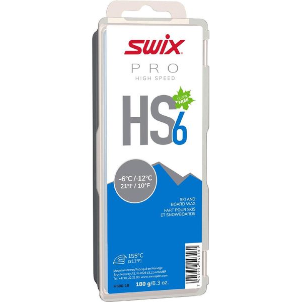 Swix Hs6 -6ºC/-12ºC 180 G Cera Bianco, Blu Bianco, Blu Taglia Unica-image