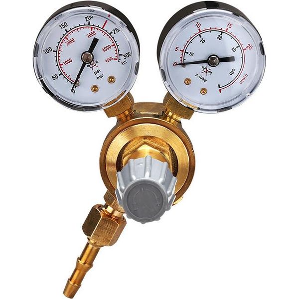 Jiubiaz Mini Regolatore Di Pressione Del Gas Argon CO2 Mig Mag Tig Saldatore A Gas Schermante Regolatore Di Pressione-image