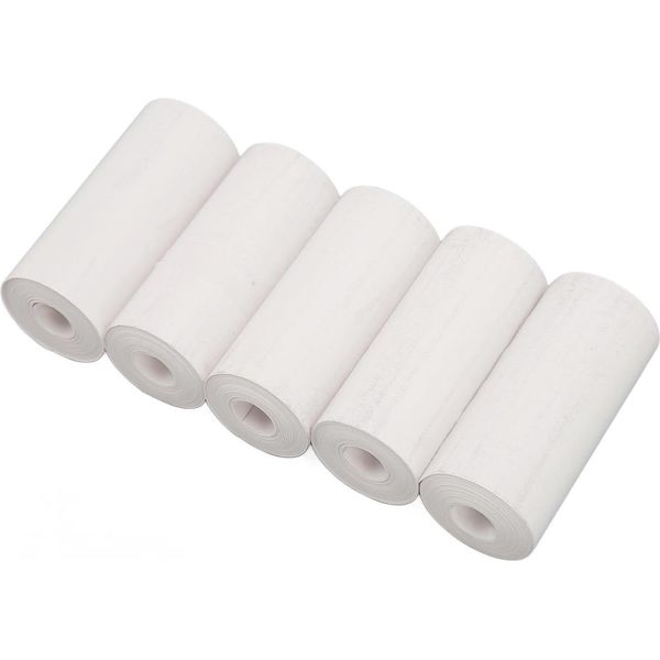20 Rotoli Di Carta Termica Per Stampanti Professionale 57X25 Mm Mini Carta Da Stampa Bianca Per Accessori Per Stampanti-image