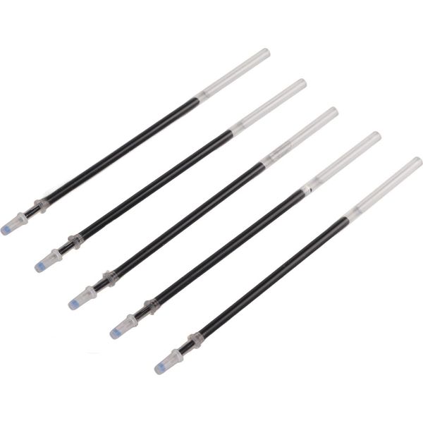 Ricariche Per Penne Gel Larghezza Linea 0,5 Mm Scrittura Fluida Ricariche Per Penne Gel Resistenti All'usura Ricariche Per Forniture Da Ufficio Nero 5 Ricariche Ad Ago-image