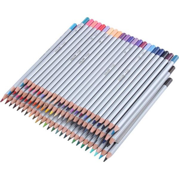 Set Di 72 Matite Professionali A Base Di Olio Non Tossiche Per Disegni Artistici E Schizzi-image