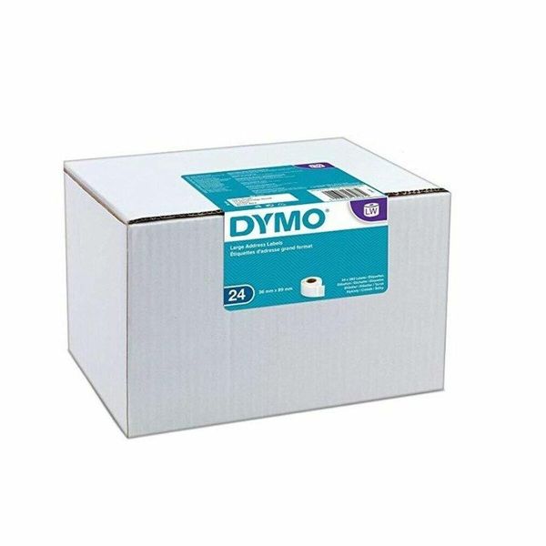 Dymo® S0722390 Etichette Per Indirizzi Lw Confezione Economica - 24 Rotoli Di 260 Etichette Etichette Labelwriter, 36 X 89-image