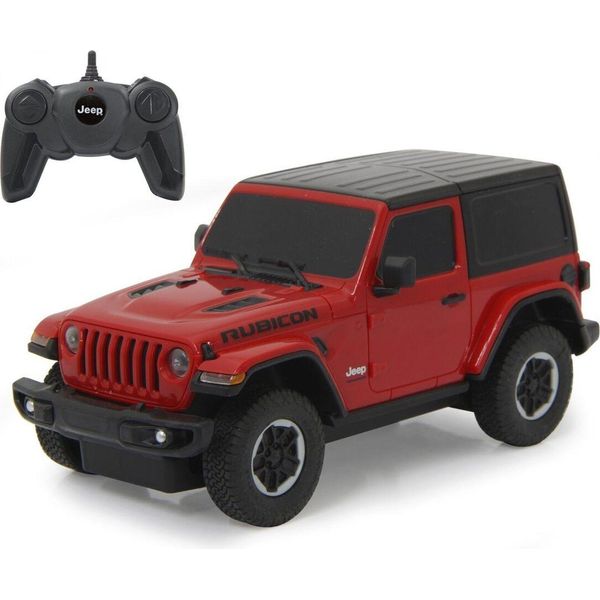 Jamara Jeep Wrangler Jl Modello Radiocomandato (Rc) Auto Fuoristrada Motore Elettrico 1:24-image