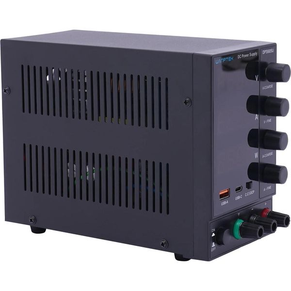 Alimentatore Cc Regolabile, Modello DPS605U, 0-60 V 300 W, Per La Ricarica Delle Batterie, Nero-image