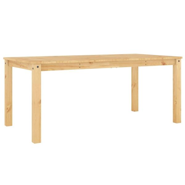 Syfax™ Tavolo Da Pranzo Panama Grigio 180X90X75 Cm Legno Massello Pino-image
