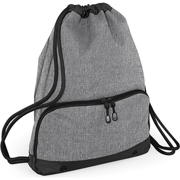Bagbase BG542 | Athleisure Gymsac / 35 X 49 X 9 Cm - Colore: Grey Marl - Dimensioni: 35 X 49 X 9 Cm-image