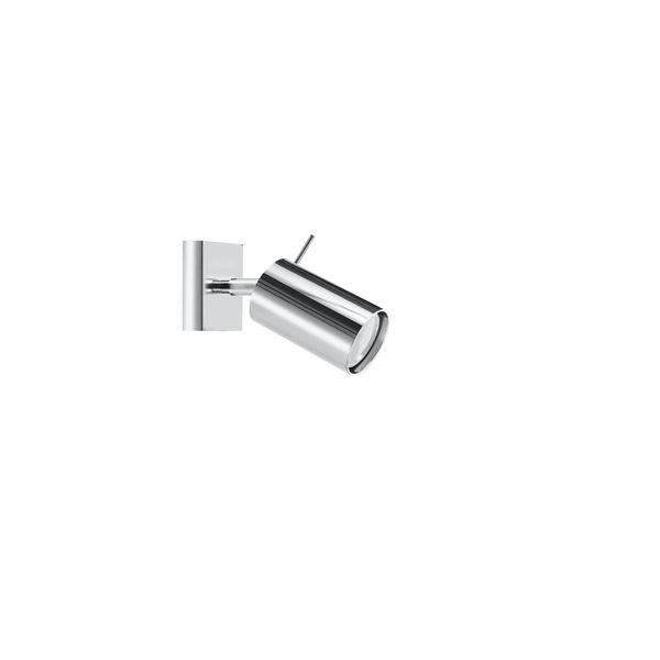 Lampada Da Parete Ring Cromo 1Xgu10 10W Acciaio 8X16X8Cm Sollux Lighting-image