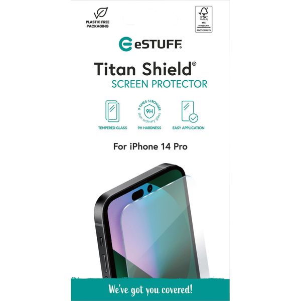 Estuff ES501360 Display/Copertura Posteriore Per Smartphone Protezione Dello Schermo Trasparente Apple 1 Pezzo (ES501360)-image