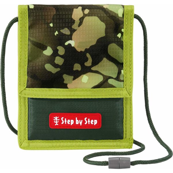 Step By Step Borsello Da Collo Neck Pouch Dino Torex Verde-image