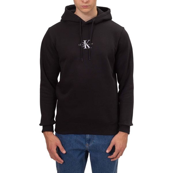 Calvin Klein Jeans - Felpa Invernale Uomo Con Ricamo Logo - Taglia S-image
