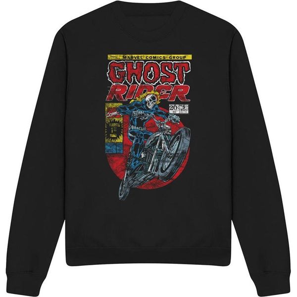 Ghost Rider - Felpa Da Uomo/Donna Unisex TV28921 (S) (Nero)-image